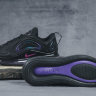 Кроссовки Nike Air Max 720 black/chameleon/purple