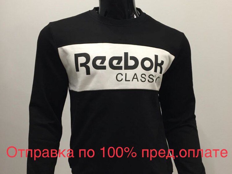 Кофта Reebok Black\White