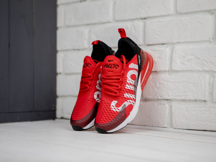 Кроссовки AIR MAX 270 FLYKNIT red/white