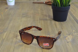 Очки солнцезащитные гепард, коричневое стекло