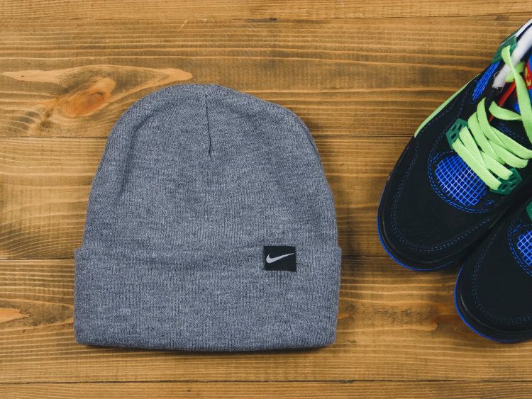 Шапка Nike gray