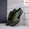Кроссовки Nike Flyknit Racer Olive Green