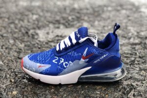 Кроссовки Nike Air Max 270 flyknit blue/white