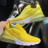 Кроссовки Nike Air Max 270 flyknit yellow