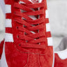 Кеды Adidas Gazelle wmns red\white