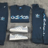 Костюм тройка Adidas синий