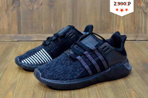 Кроссовки Adidas EQT Support 93/17 black/grey